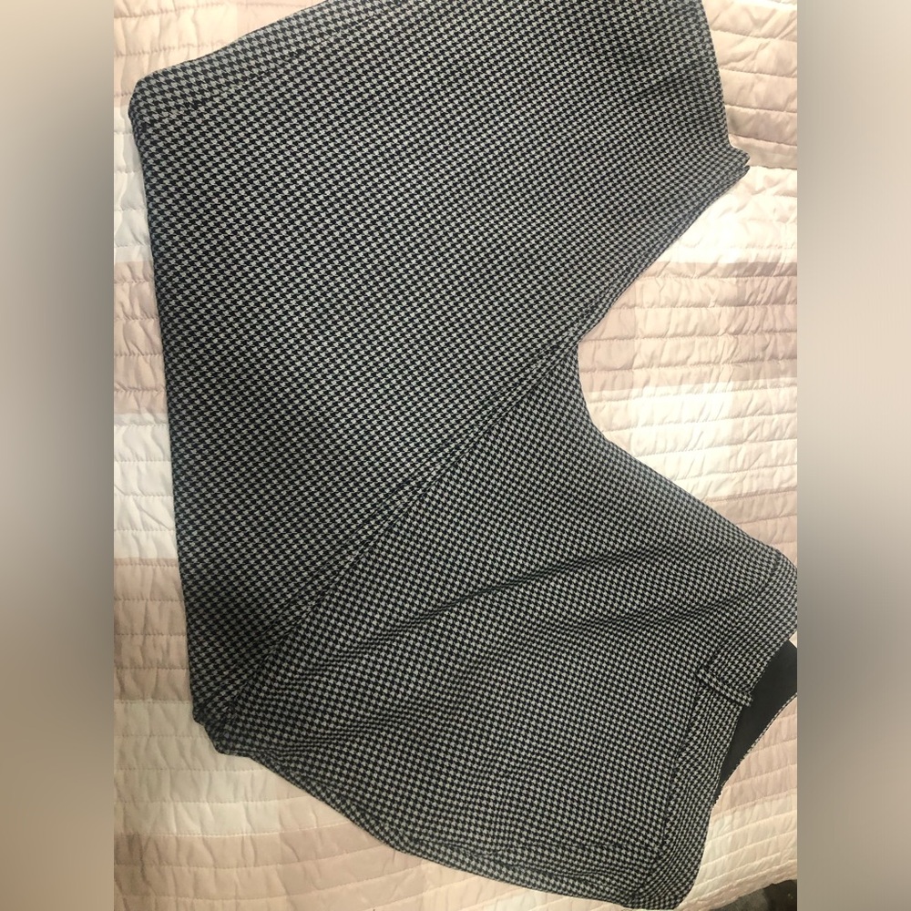 Talbots size 24W Houndstooth Pants Excellent condition!